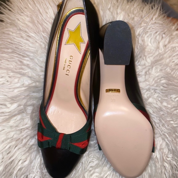 Gucci Aline Bow Pumps - Picture 3 of 9